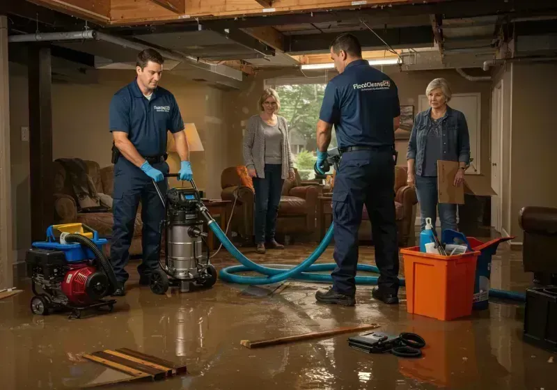 Basement Water Extraction and Removal Techniques process in Warrington, FL